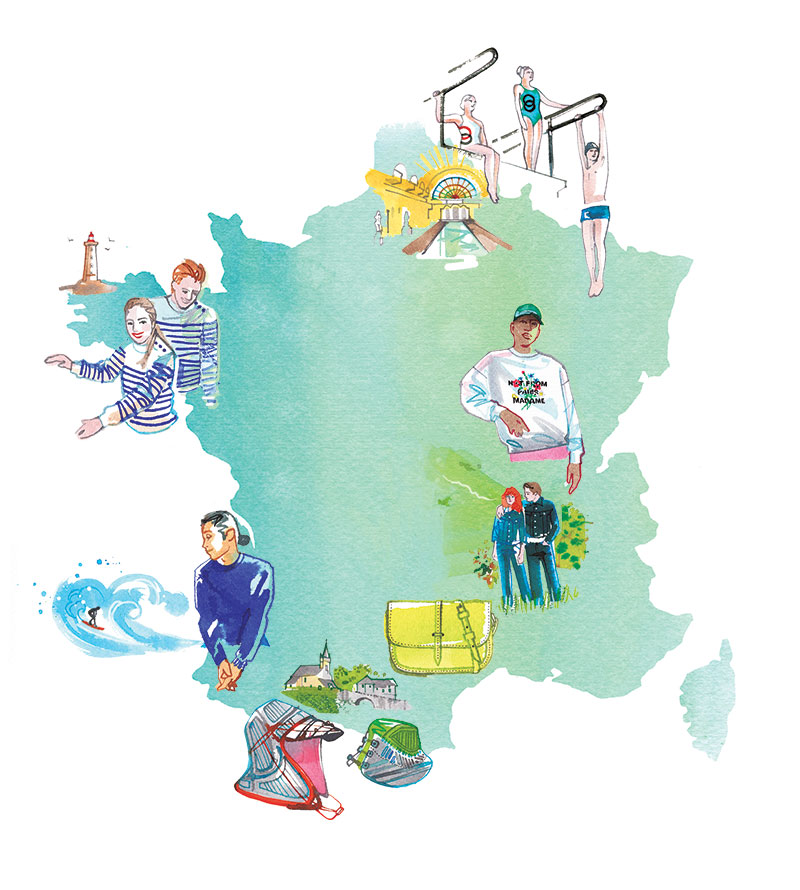 illustrated-Map-of-France-showing-different-designers-living-and-working-in-provincial-regions-by-Veronica-DallAntonia